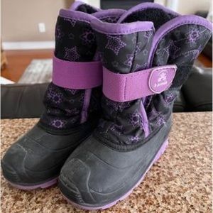 Girls Kamik winter boots size 8 toddler